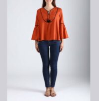 Blusa naranja VIVORG - Afbeelding 5