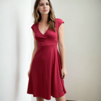 Vestido rosa OLDGOD - Afbeelding 2