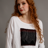 Camiseta blanca HAMMEL - Afbeelding 2