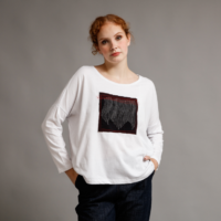 Camiseta blanca HAMMEL - Afbeelding 3