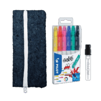 Blue Scribbles Pencil Case - Afbeelding 7