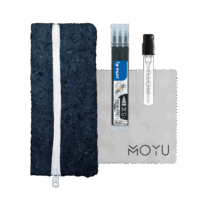 Blue Scribbles Pencil Case - Afbeelding 5