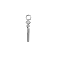 The Perfect Balance | Pendant | Zilver Zirkonia