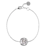Pretty Cushion | Bracelet | Zilver Zirkonia