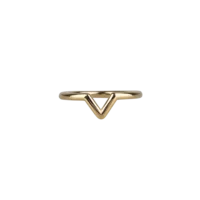 Perfect ‘V’ | Ring | Goud