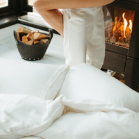 100% tencel dekbedovertrek single (140 x 220) - Afbeelding 5