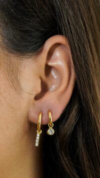 It’s a Stone Thing | Pendant | Goud Zirkonia - Afbeelding 2