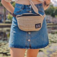 Alok Natural Fanny Pack | Organic Hemp and Cotton