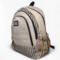 Deepson Striped Backpack | Organic Hemp - Afbeelding 3