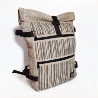 Basanti Stripe Backpack | Organic Hemp and Cotton - Afbeelding 2