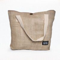 Juthi XL Tote Bag | Organic Hemp - Afbeelding 3