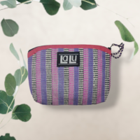 Jenis makeup bag | Organic cotton