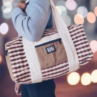 Chandre Sand XL Duffle Bag | Organic Cotton