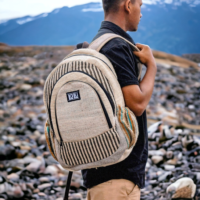 Deepson Striped Backpack | Organic Hemp