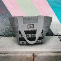 Kamala Black & White Limited Tote | Organic Cotton