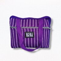 Ganga purple toiletry bag | Organic cotton - Afbeelding 2