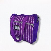 Ganga purple toiletry bag | Organic cotton - Afbeelding 3