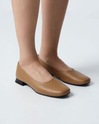 Carmel Diana Pumps beige ballerinas with a square-cut shape - Afbeelding 8