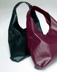 Bohema Slouchy Shopper Bag Burgund - Afbeelding 35