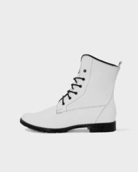 Workers No. 2 White  Boots made of Desserto® cactus leather - outlet