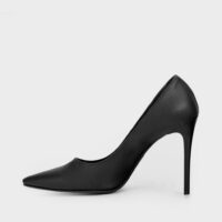 Blacky Chic Nopal cactus leather stilettos