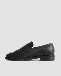 Dakota Loafers Black black women's moccasins