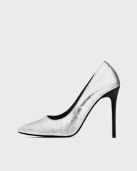 Silvery Chic Pina Pinatex stilettos