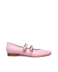 Mary Jane Pumps No. 2 Pink ballerinas made of Vegea grape leather - outlet - Afbeelding 2