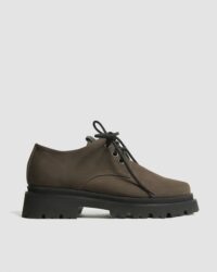 Chunky Derbs No 2 Chocolate suede brown - Afbeelding 8