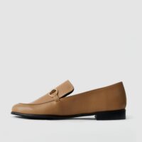 Shiv Loafers beige women's moccasins