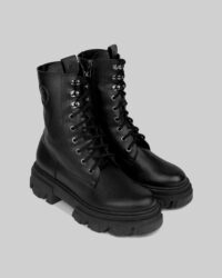 Combat black boots - Afbeelding 6
