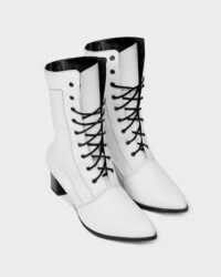 High Boots White cactus leather boots - Afbeelding 7