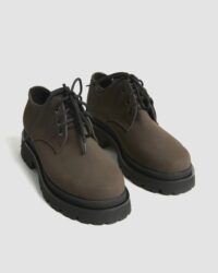 Chunky Derbs No 2 Chocolate suede brown - Afbeelding 2