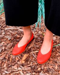 Pumps Paprika Pina ballerinas made of Pinatex - Afbeelding 3