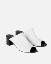 Uptown White Nopal cactus leather sandals - Afbeelding 2
