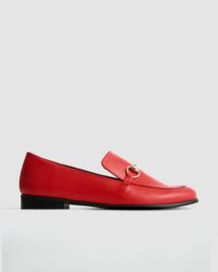 Shiv Loafers red women's moccasins - Afbeelding 8