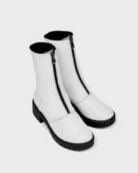 Cyber Boots White cactus leather ankle boots - Afbeelding 2
