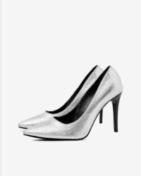 Silvery Chic Pina Pinatex stilettos - Afbeelding 2