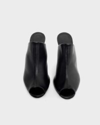 Urban Chic Black Nopal cactus leather sandals - Afbeelding 3