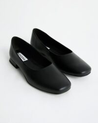 Black Diana Pumps black ballerinas with a square-cut shape - Afbeelding 2