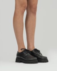 Chunky Derbs No.2 Vegea woman derbs grape leather - Afbeelding 13