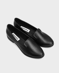 Lords Black Loafers made of grape leather Vegea - Afbeelding 3