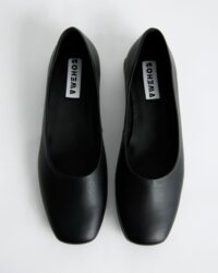 Black Diana Pumps black ballerinas with a square-cut shape - Afbeelding 3