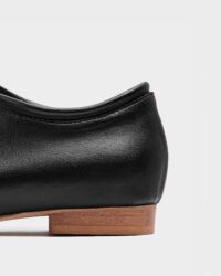 Akira Pumps Black Nopal ballerinas made of cactus leather - Afbeelding 5