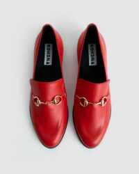 Shiv Loafers red women's moccasins - Afbeelding 3
