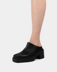 Squared Mule Black made of Grape Leather - Afbeelding 5