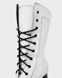 High Boots White cactus leather boots - outet - Afbeelding 5