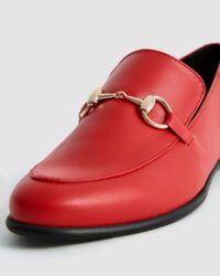 Shiv Loafers red women's moccasins - Afbeelding 4