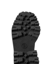 Sienna Squared Derbs Black made of Vegea grape leather - Afbeelding 4