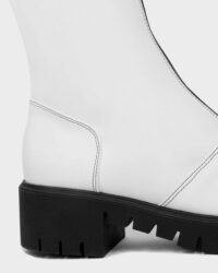 Cyber Boots White cactus leather ankle boots - Afbeelding 5